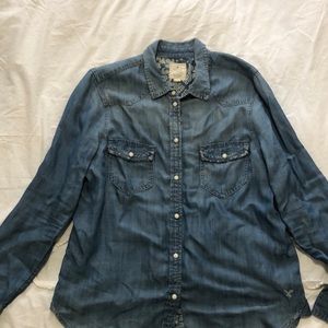 Vintage denim button down